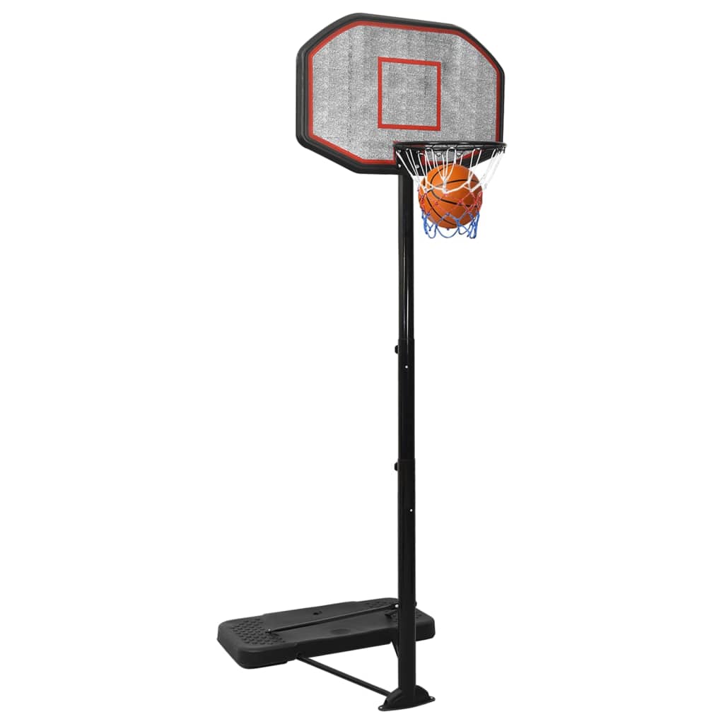 Support de basket-ball Noir 258-363 cm Polyéthylène