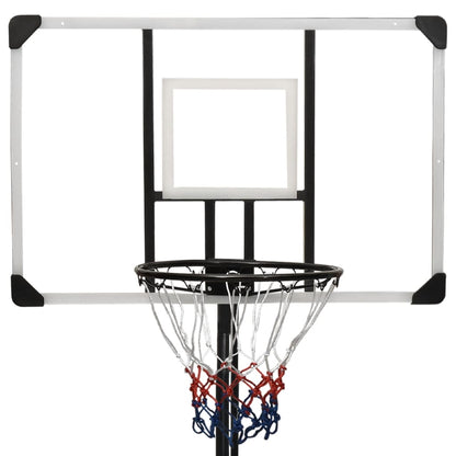 Support de basket-ball Transparent 256-361 cm Polycarbonate