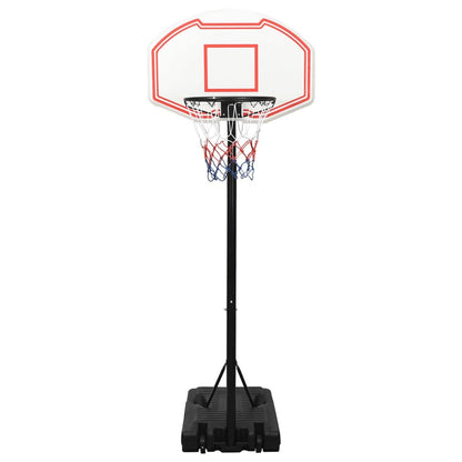 Support de basket-ball Blanc 237-307 cm Polyéthylène