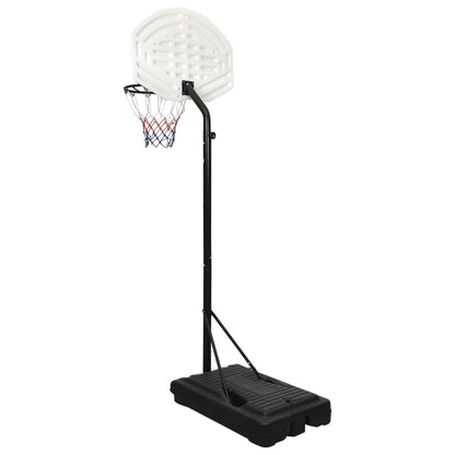 Support de basket-ball Blanc 237-307 cm Polyéthylène