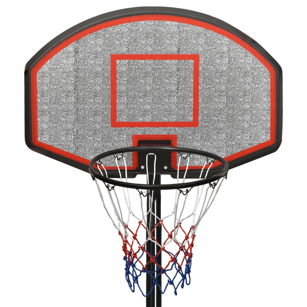 Support de basket-ball Noir 237-307 cm Polyéthylène