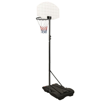 Support de basket-ball Blanc 216-250 cm Polyéthylène