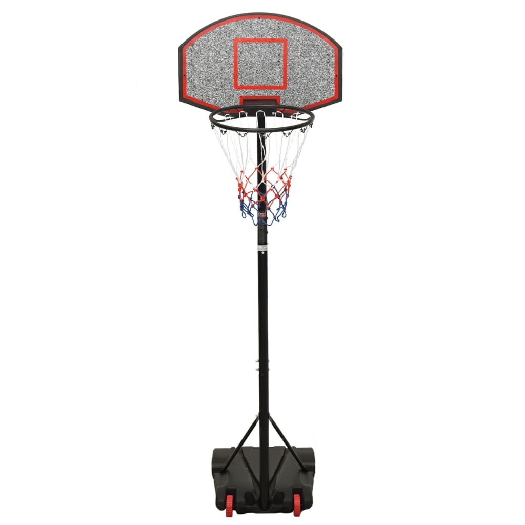 Support de basket-ball Noir 216-250 cm Polyéthylène