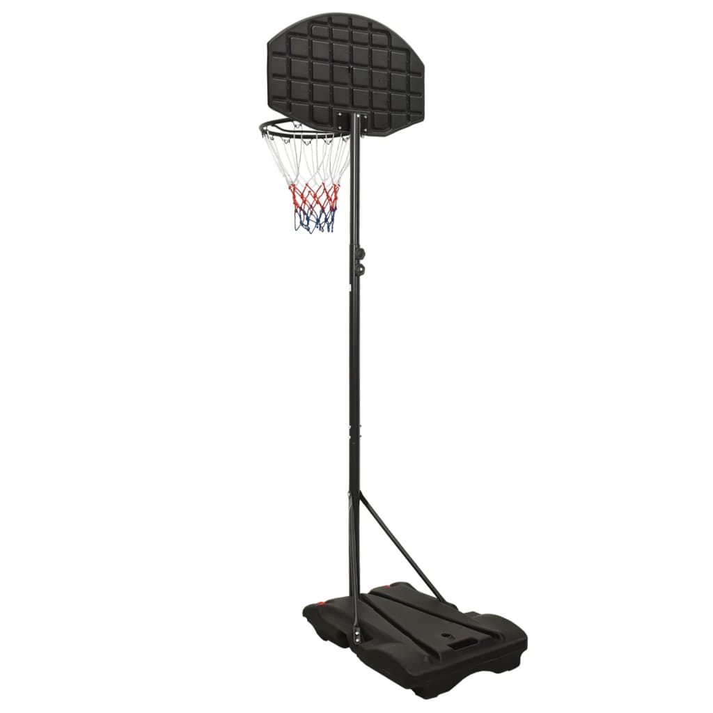 Support de basket-ball Noir 216-250 cm Polyéthylène