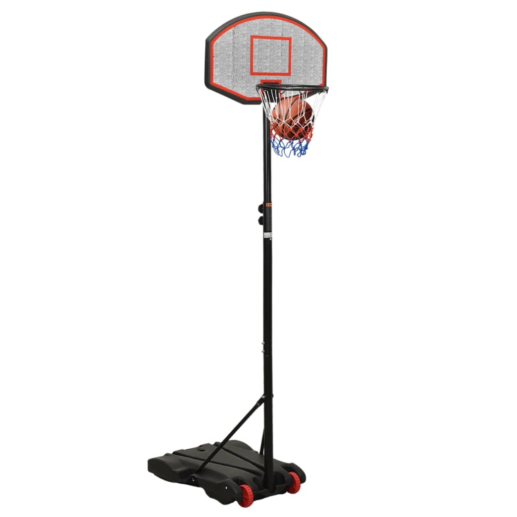 Support de basket-ball Noir 216-250 cm Polyéthylène