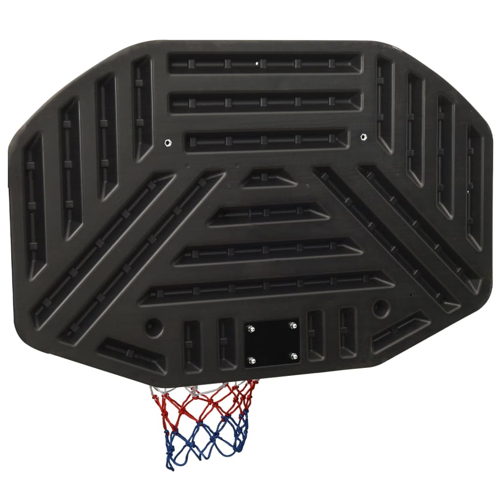 Panneau de basket-ball Noir 109x71x3 cm Polyéthylène