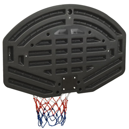 Panneau de basket-ball Noir 90x60x2 cm Polyéthylène