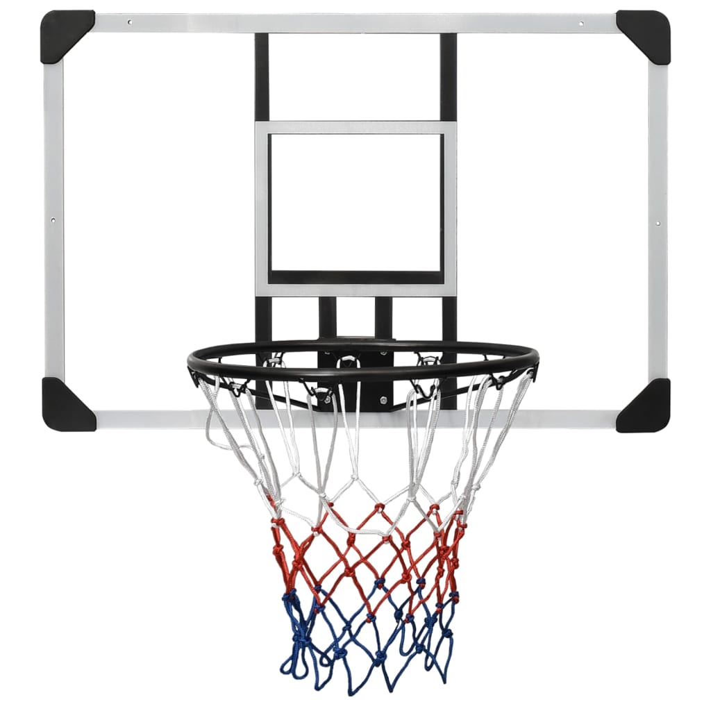 Panneau de basket-ball Transparent 90x60x2,5 cm Polycarbonate