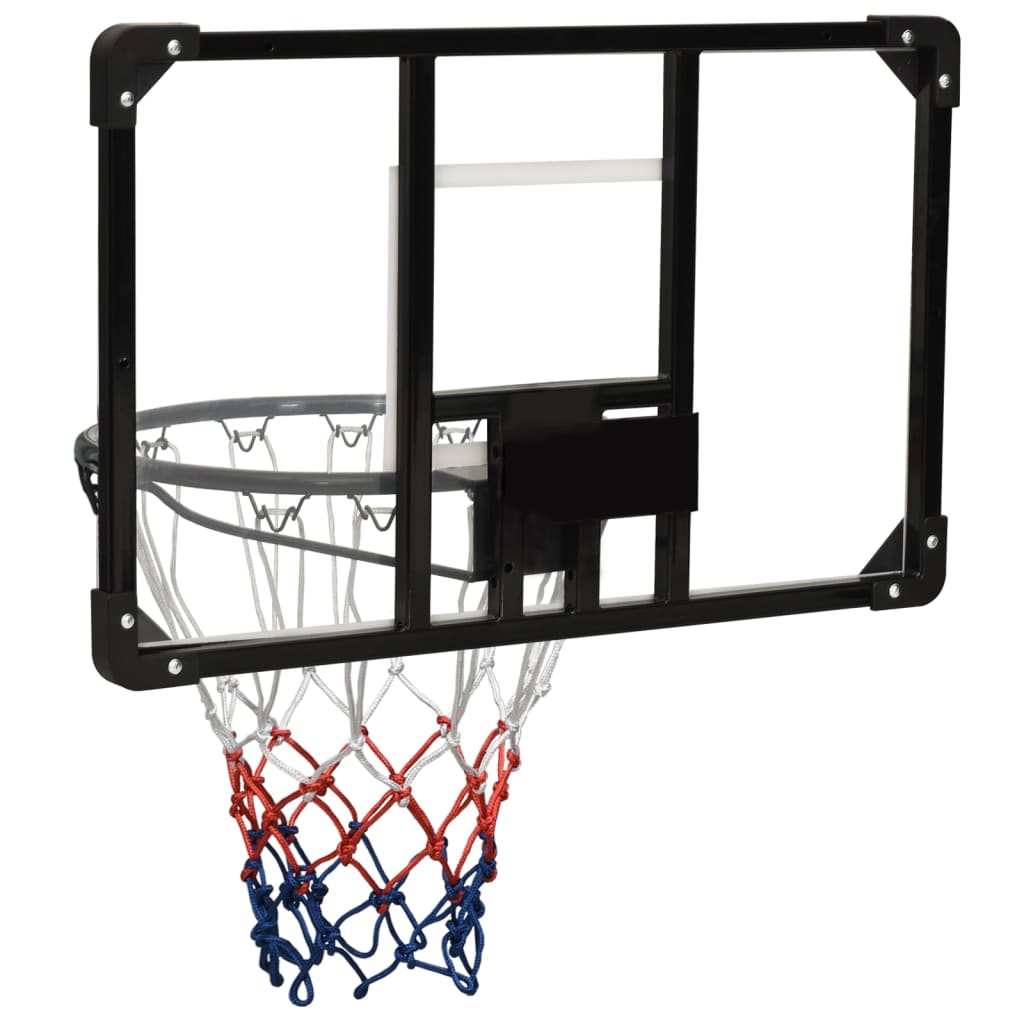 Transparent basketball panel 71x45x2.5 cm Polycarbonate