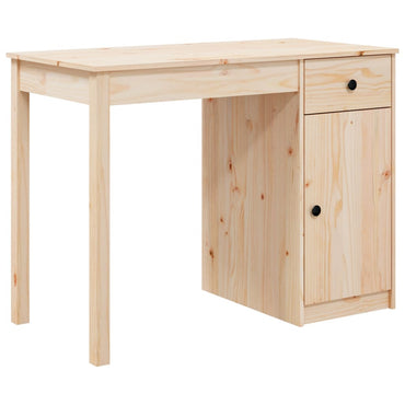 Office 100x50x75 cm Solid pine wood