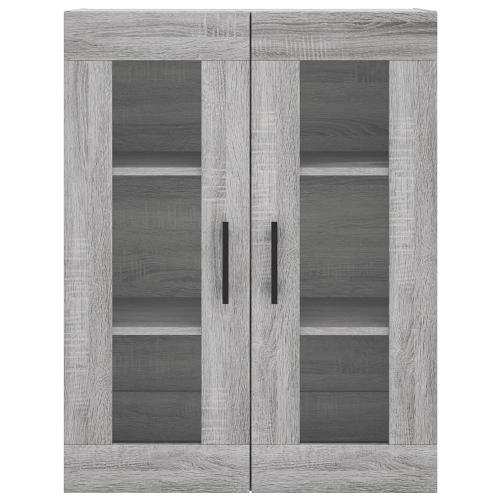 Sonoma Grey Wall Cabinet 69.5x34x90 cm