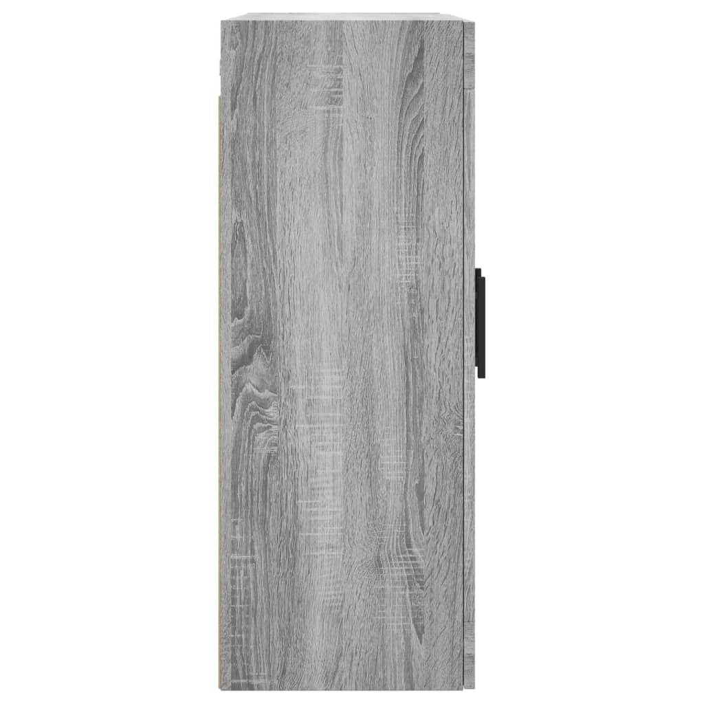 Sonoma Grey Wall Cabinet 69.5x34x90 cm