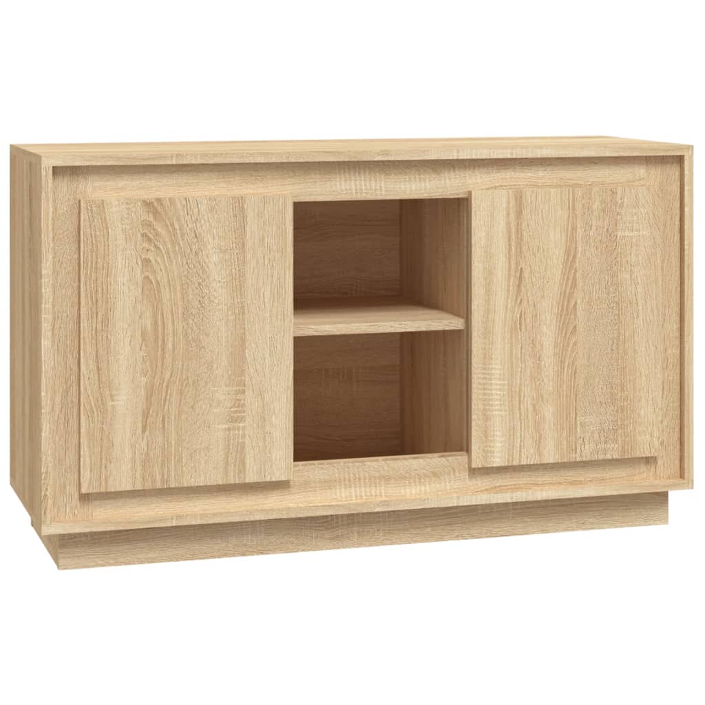 Sonoma Oak Buffet 102x35x60 cm Ingenieurholz Holz