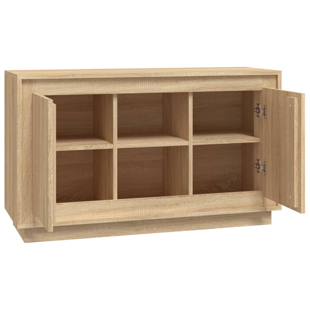 Sonoma Oak Buffet 102x35x60 cm Ingenieurholz Holz