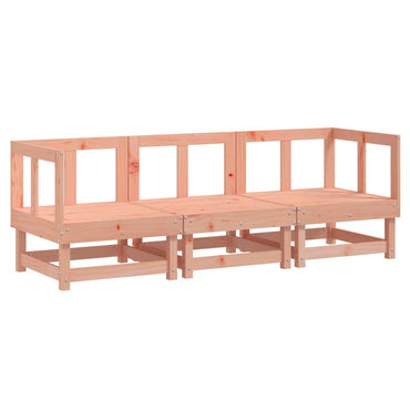 Muebles de jardín 3 PCS Douglas de madera maciza