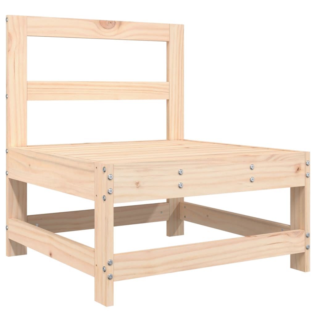 Muebles de jardín 4 pcs madera de pino sólido