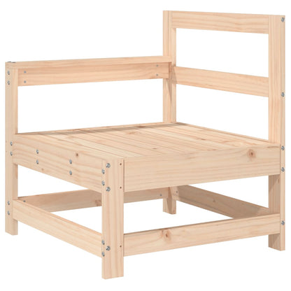 Muebles de jardín 4 pcs madera de pino sólido