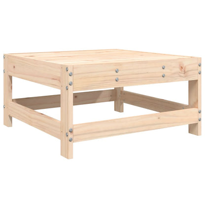 Muebles de jardín 4 pcs madera de pino sólido