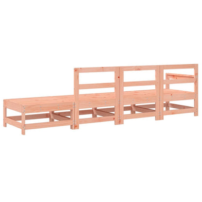 Muebles de jardín 4 PCS Douglas de madera maciza