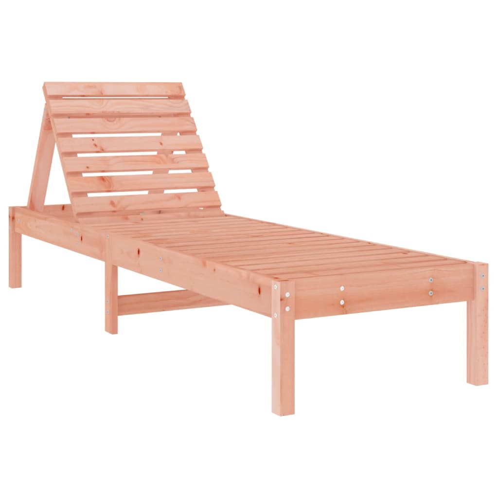 Chaise longue 199,5x60x74 cm bois massif de douglas