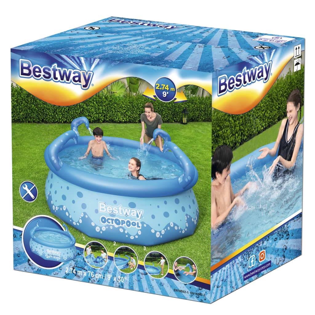 Bestway Easy Octopool Setting Pool 274x76 cm