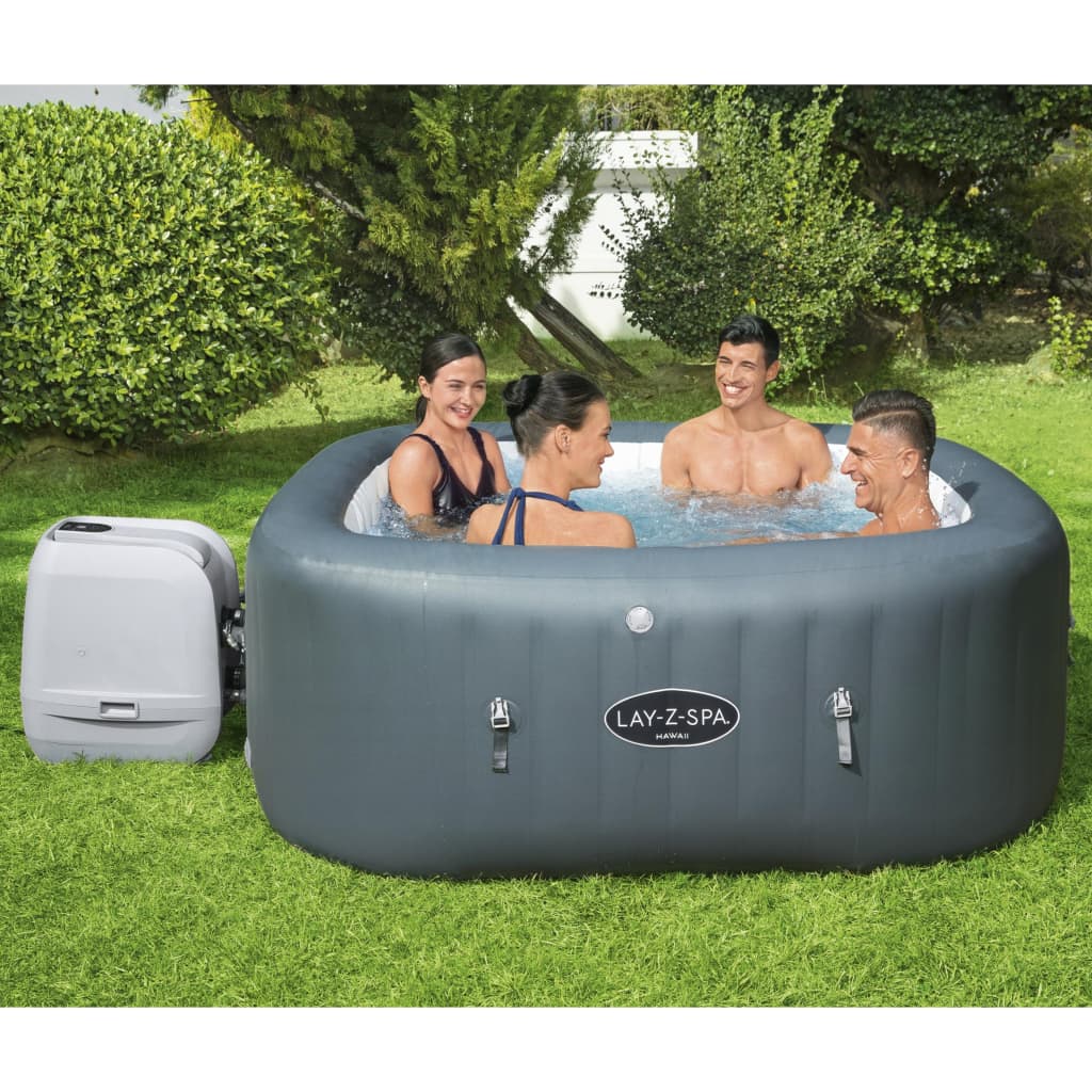 Bestway Lay-Z-Spa Hawaii Pro Pro Inflável Tanque Térmico