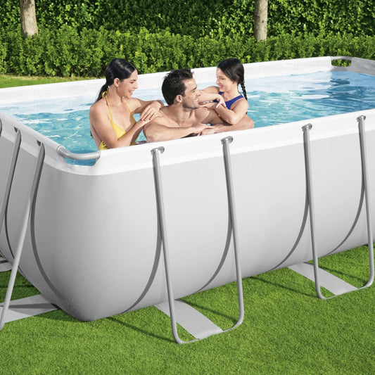 Bestway Power Steel Pool Rectangular 404x201x100 cm