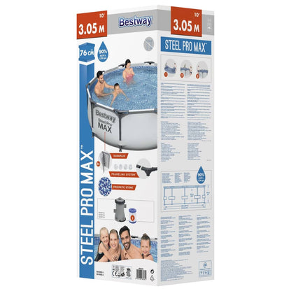 Bestway Steel Pro Max Piscine Pool 305x76 cm