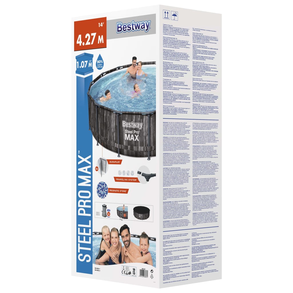 Bestway round pool Steel Pro Max 427x107 cm