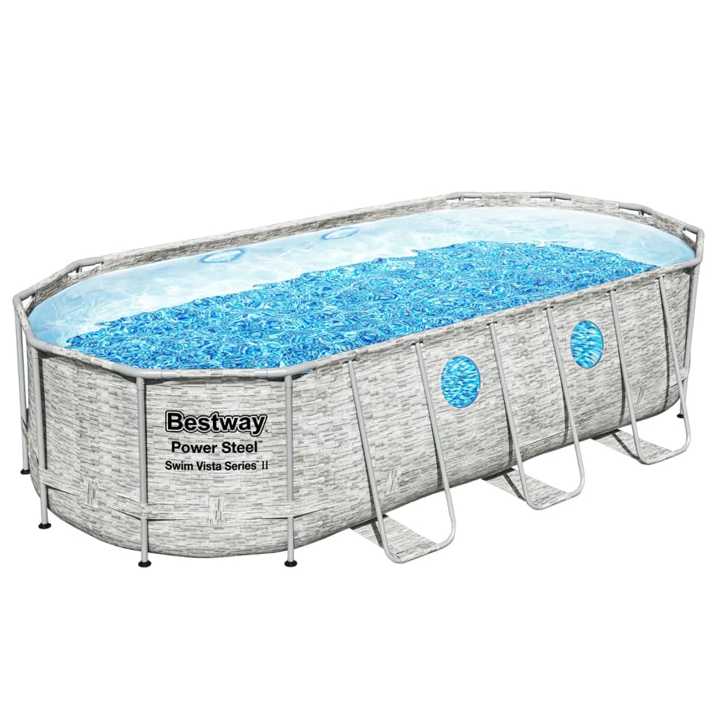 Bestway Power Steel Swim Pool Setta Vista 549x274x122 cm