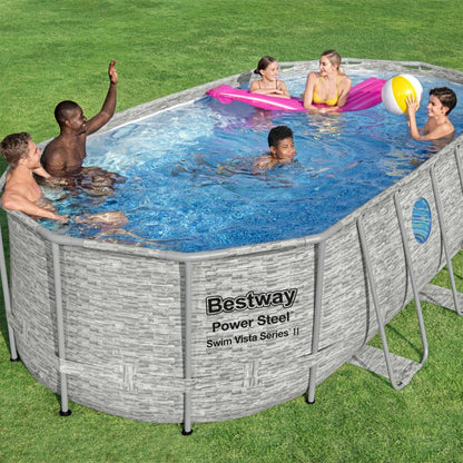 Bestway Power Steel Swim Pool Setta Vista 549x274x122 cm