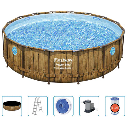 Bestway Power Steel swimming pool set 488x122 cm