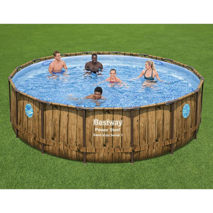 Bestway Power Steel swimming pool set 488x122 cm