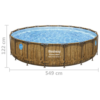 Bestway Power Steel pool set 549x122 cm