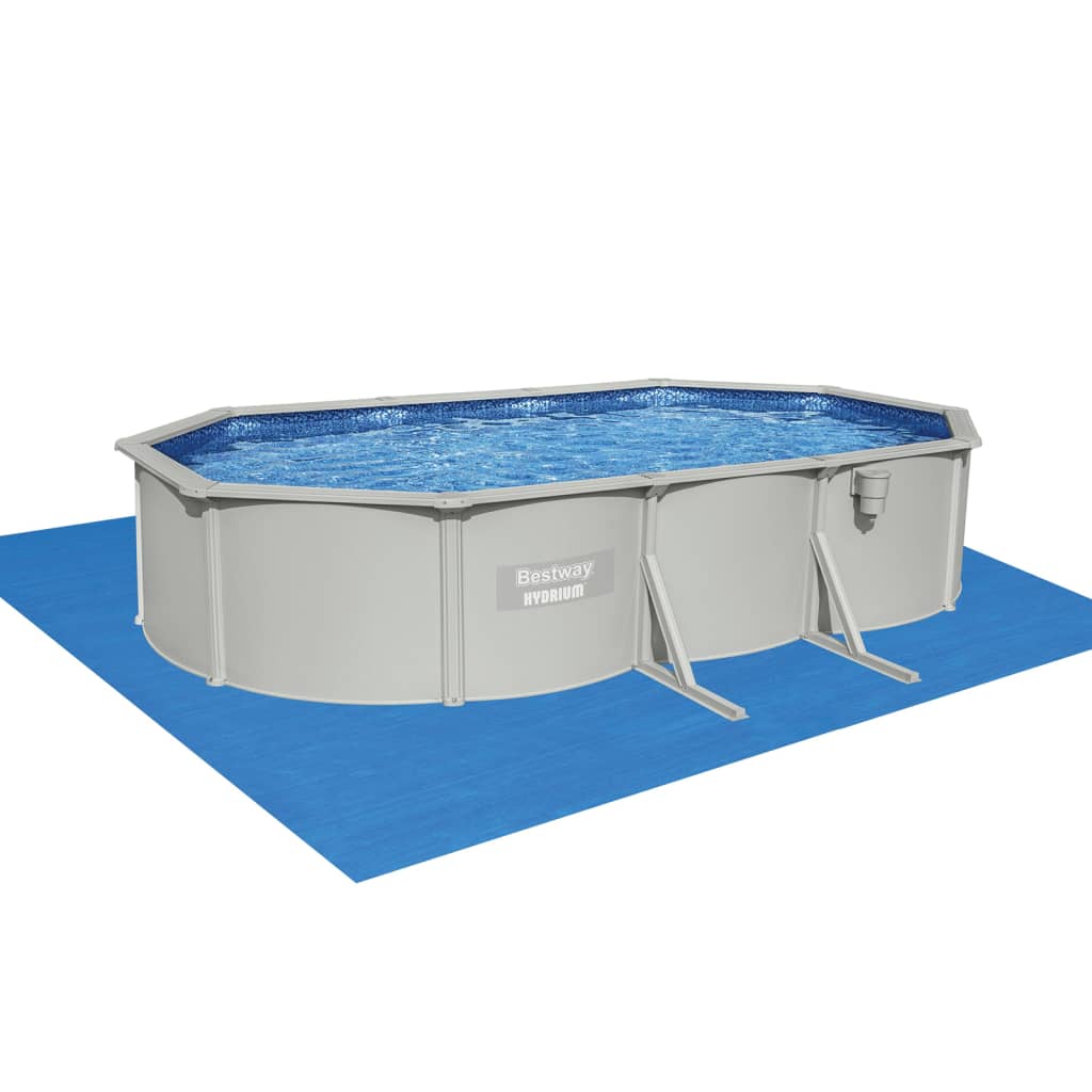 BESTWAY POOL OVER OVAL OVAL HYDIUM 610 x 360 x 1220 cm