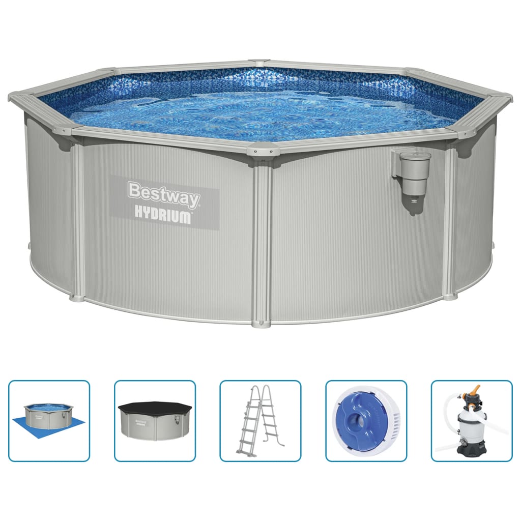 Bestway Round Fran excluiu a piscina Hydrium 360x120 cm