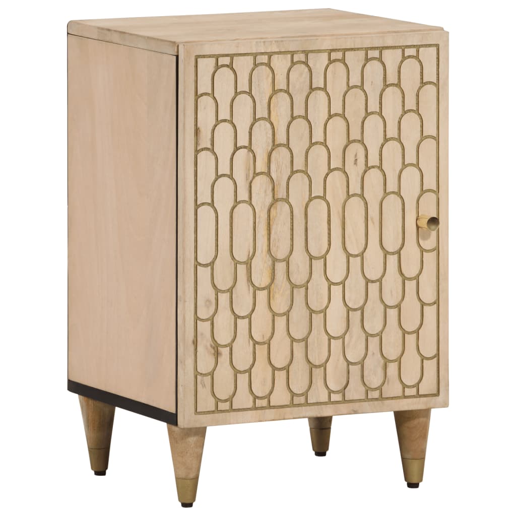 Badezimmerschrank 38x33x58 cm Festes Mangoholz