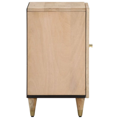 Bathroom cabinet 38x33x58 cm Solid mango wood