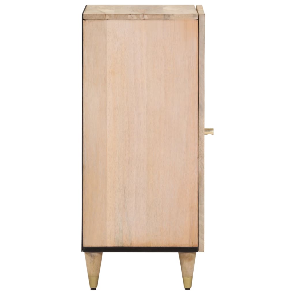 40x33x75 cm maser Mango Holz Seitenschrank