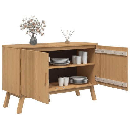 Buffet OLDEN marron bois massif de pin