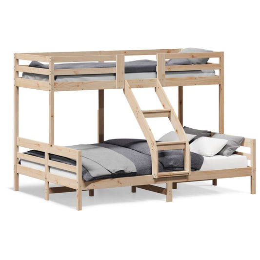 Boilled bed Besse 140x200cm Solid pine wood