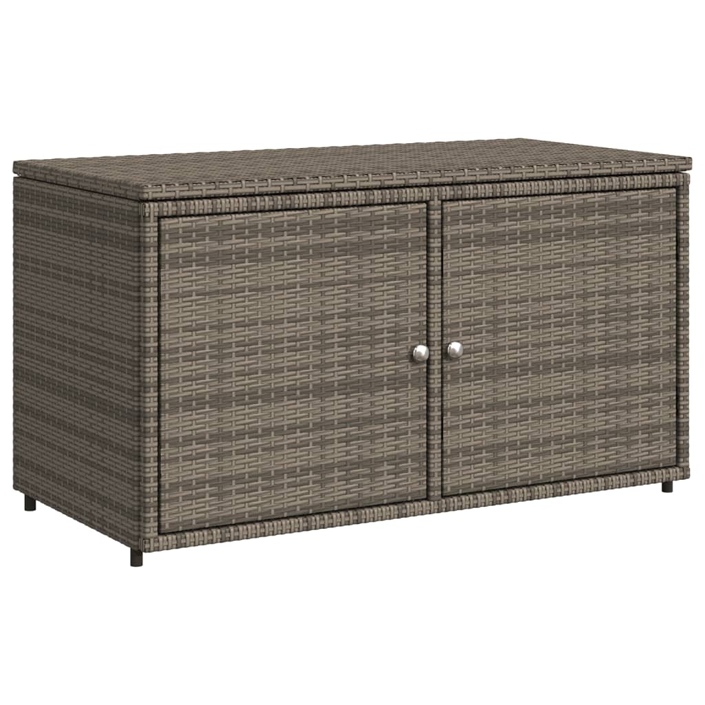 Grey Gartenspeicherschrank 110x55x60,5 cm geflochtenes Harz