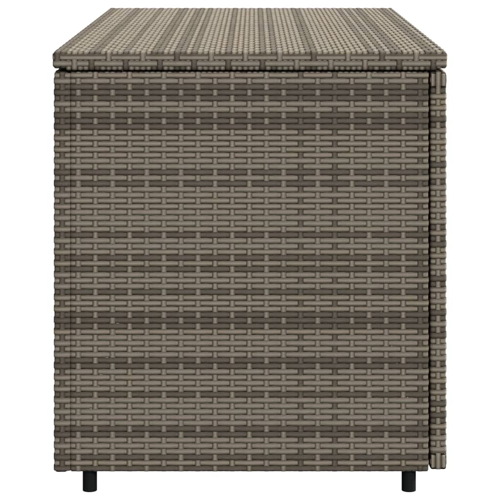 Grey Gartenspeicherschrank 110x55x60,5 cm geflochtenes Harz