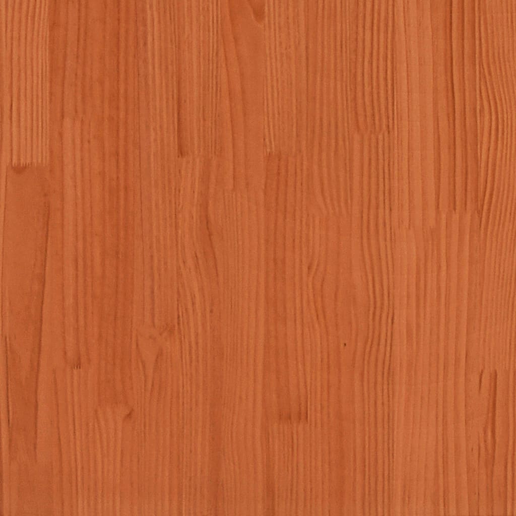 Sedia cera marrone lunga 205x70x31,5 cm in legno di pino solido