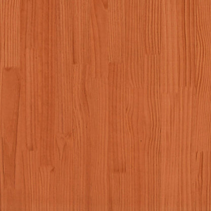 Sedia cera marrone lunga 205x70x31,5 cm in legno di pino solido