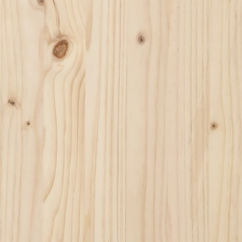 Litera de 90x190 cm de madera de pino sólido