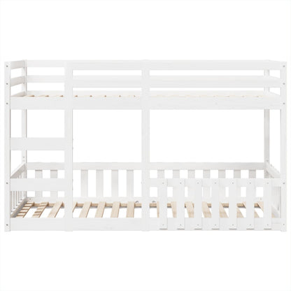 Bunk bed 90x190 cm Solid pine wood