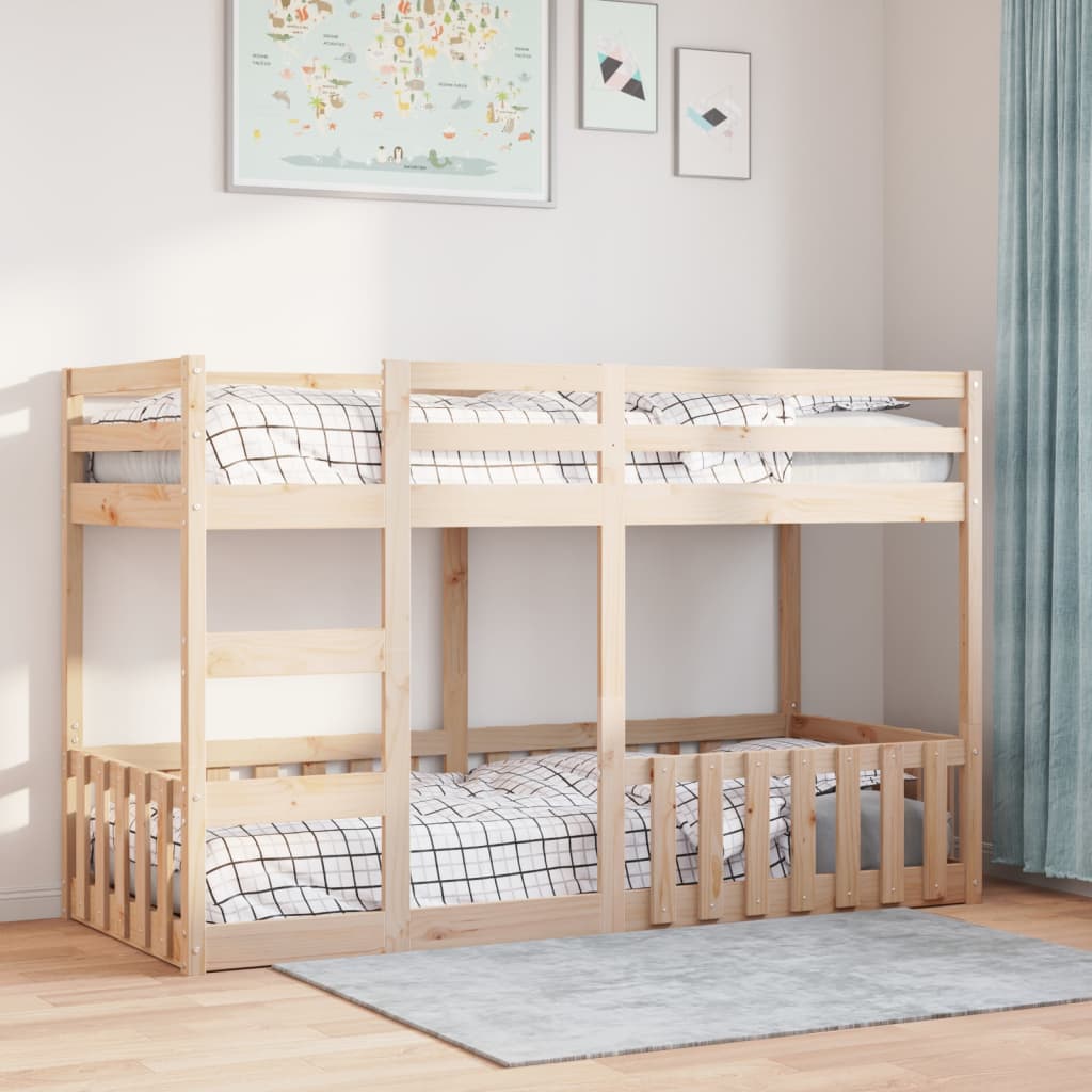 Bunk bed 90x190 cm Solid pine wood