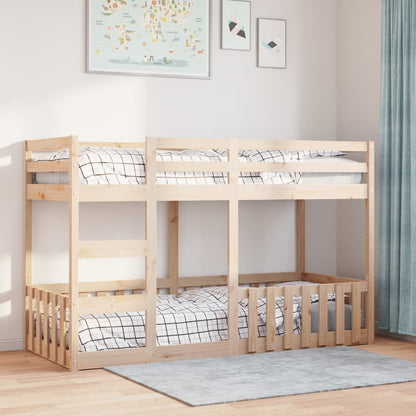 Bunk bed 90x190 cm Solid pine wood