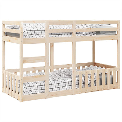 Bunk bed 90x190 cm Solid pine wood